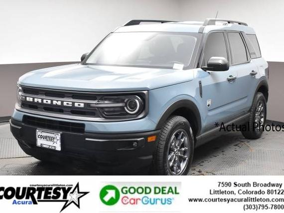 FORD BRONCO SPORT 2022 3FMCR9B61NRE10009 image